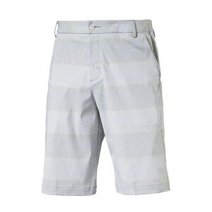 Puma Rickie Fowler Patterned Men’s Golf Shorts in White/Green Size 30